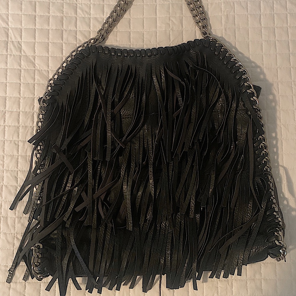 Fake Stella McCartney Falabella Large Fringe Tote
